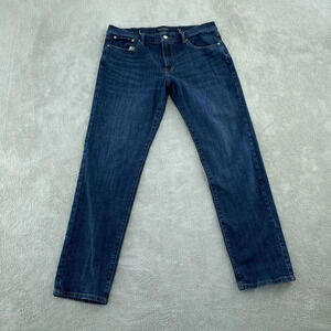 Lucky Brand 221 Straight Mens Jeans Size 38/34 Blue Denim 0278